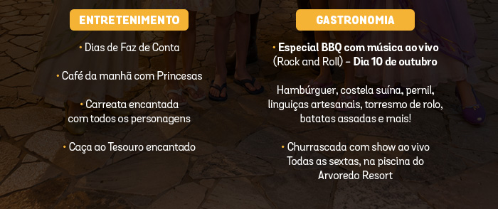Destaques da programação de Outubro